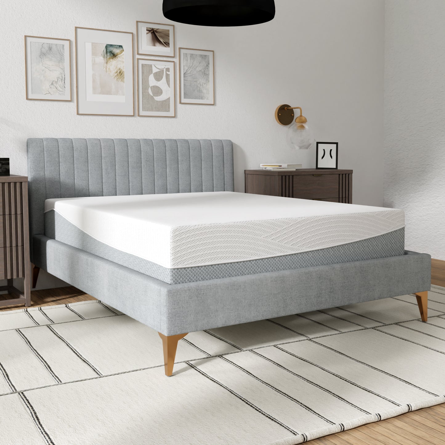 12” EcoCore Hybrid Deluxe - Medium Plush
