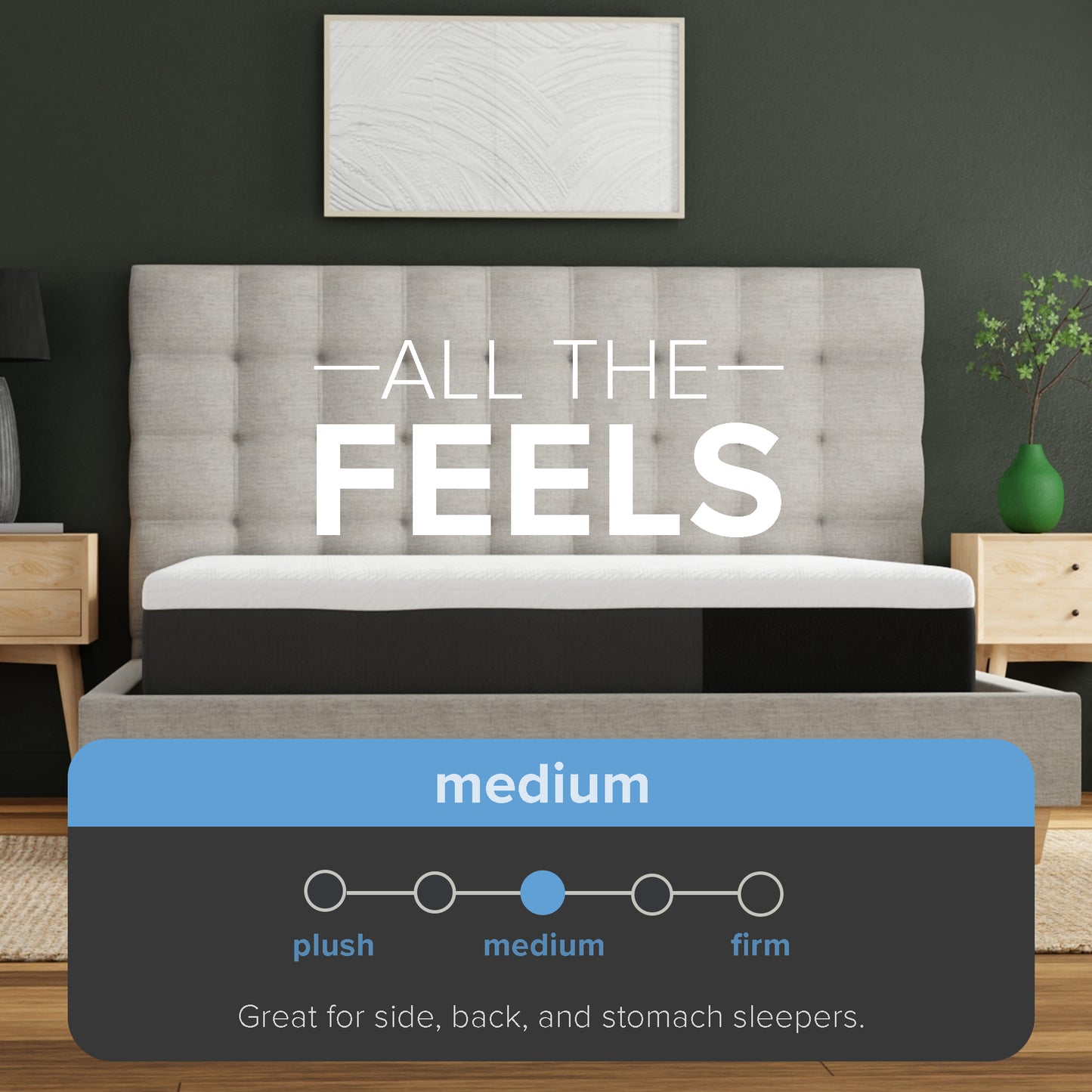 10” Essentials Medium Memory Foam Mattress