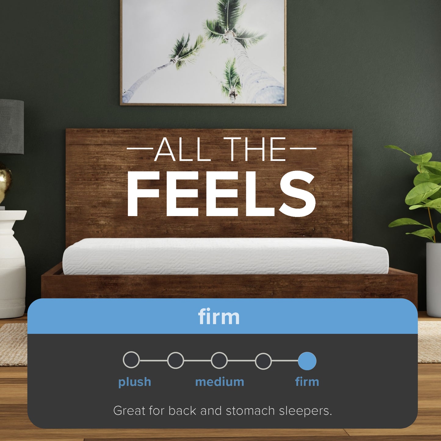 6” Essentials Firm Memory Foam Mattress