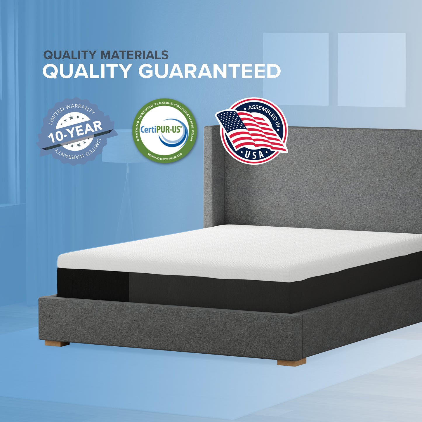 12” Essentials Soft Memory Foam Mattress