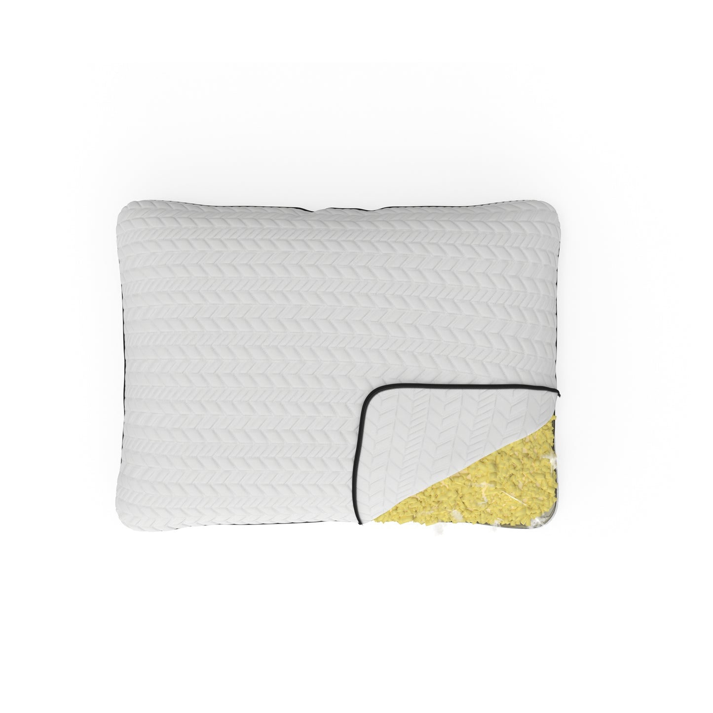 Reactive Shredded Memory Foam Pillow-Adjustable Loft Height