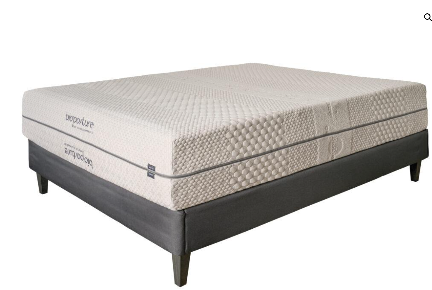 BioPosture 12" iSwitch Flippable Two Sided Mattress - Medium Firm/Medium Soft