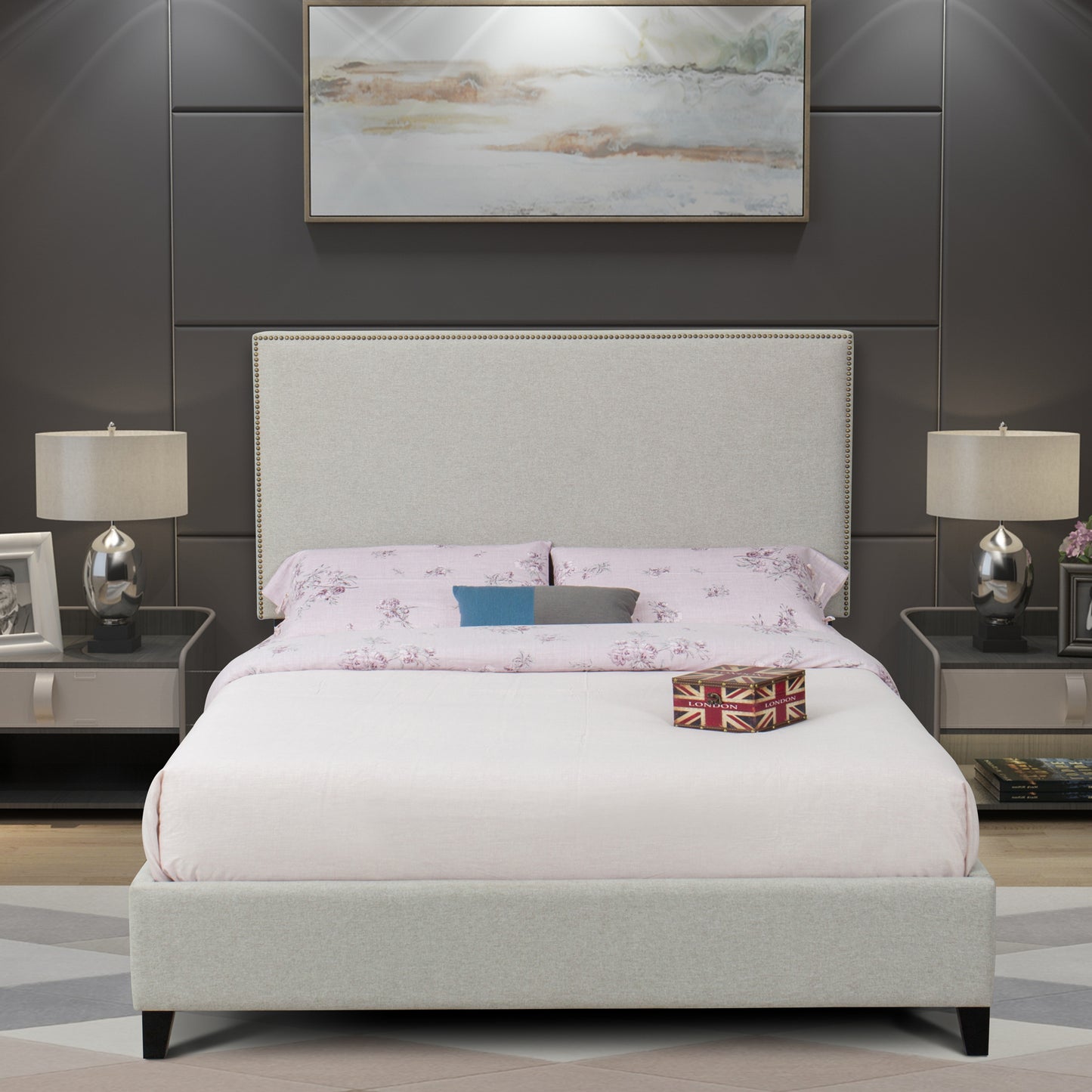 Madison Upholstered Bed Frame