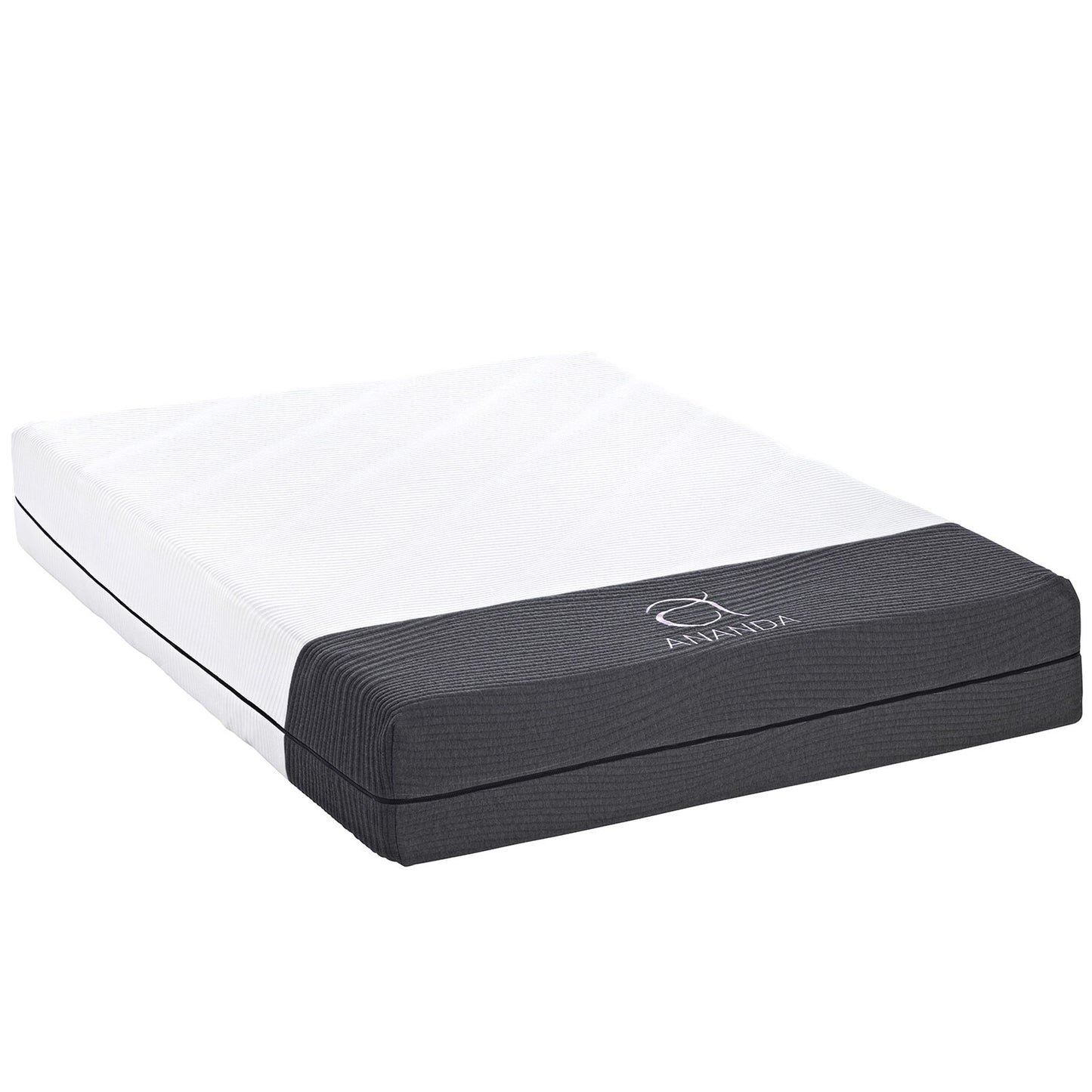 12" Ananda Pearl and Gel Memory Foam Mattress - Medium Firm