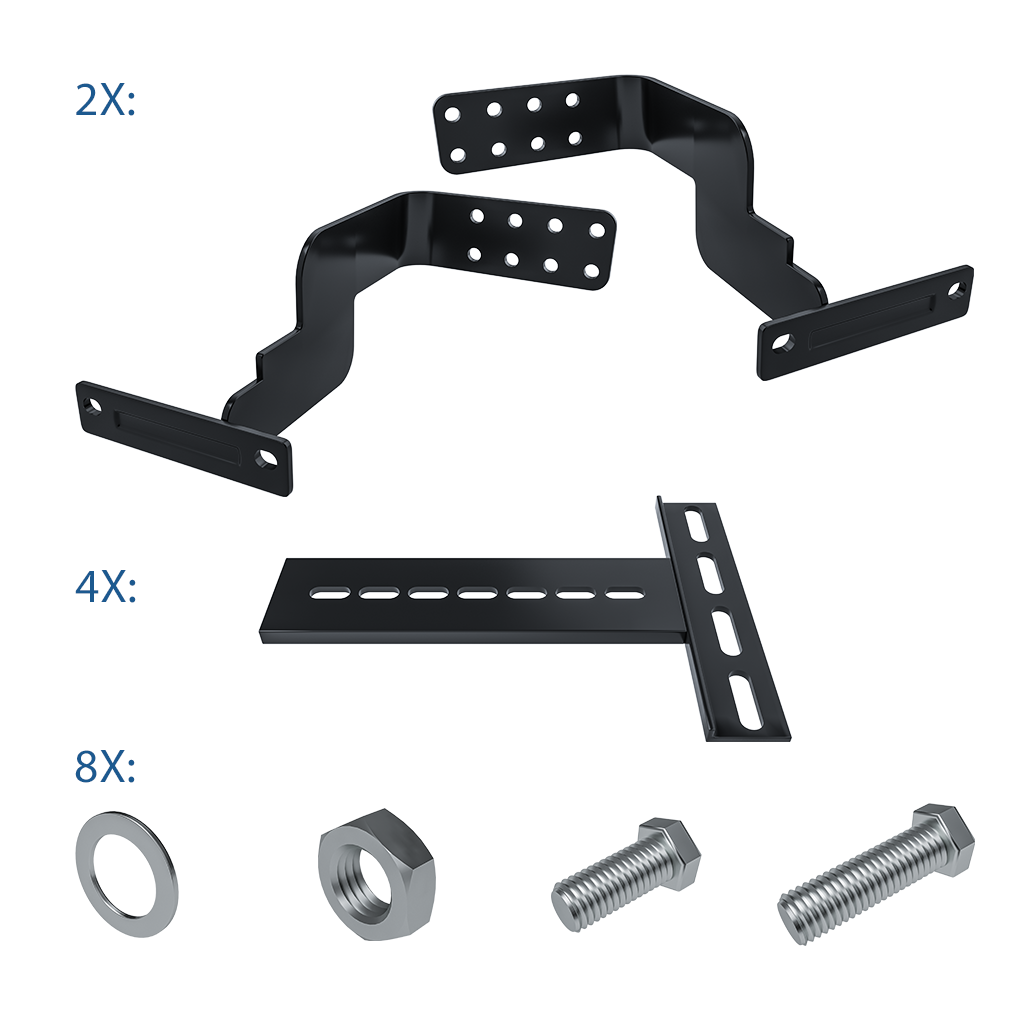 Head & Foot Board Brackets - 2.5