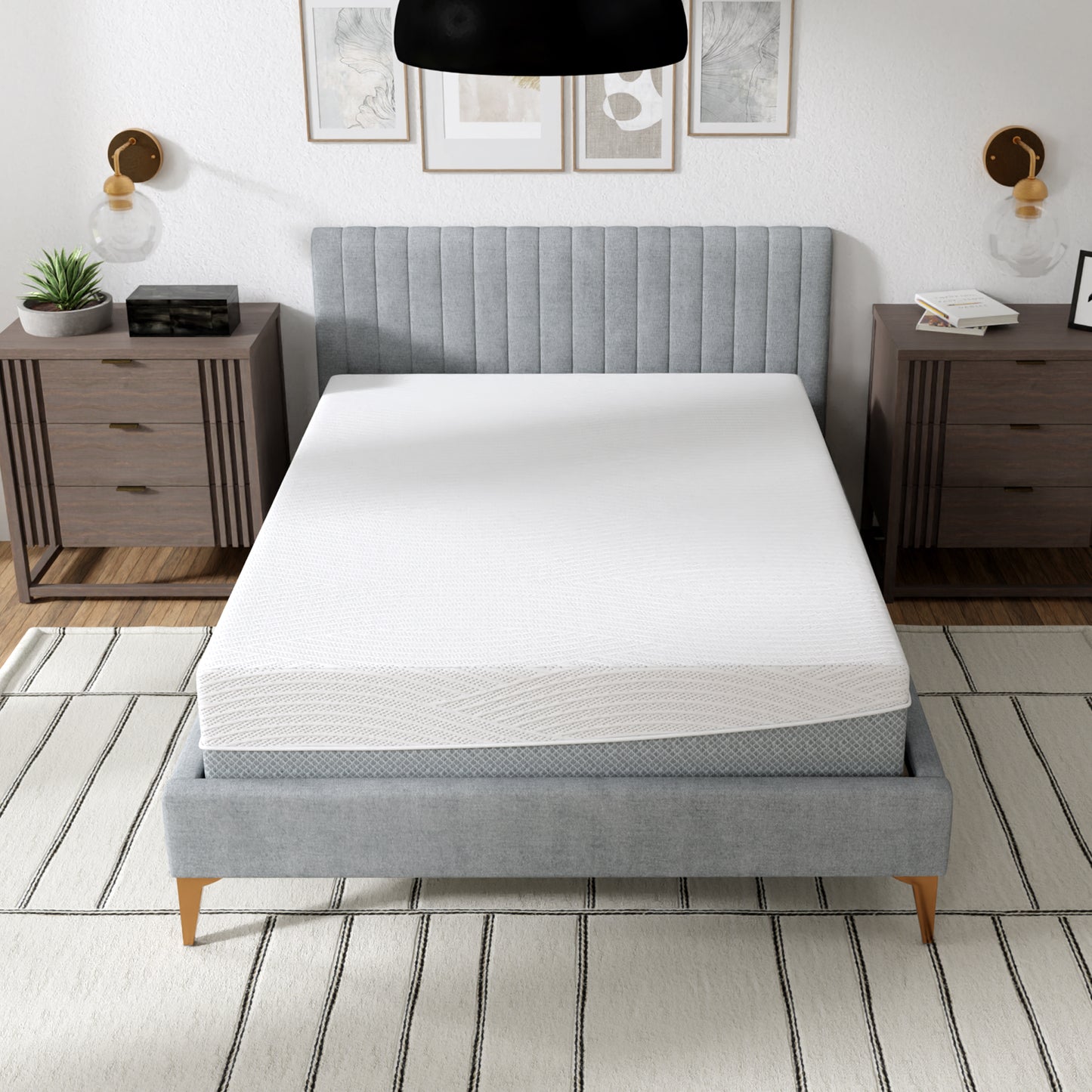12” EcoCore Hybrid Deluxe - Medium Plush
