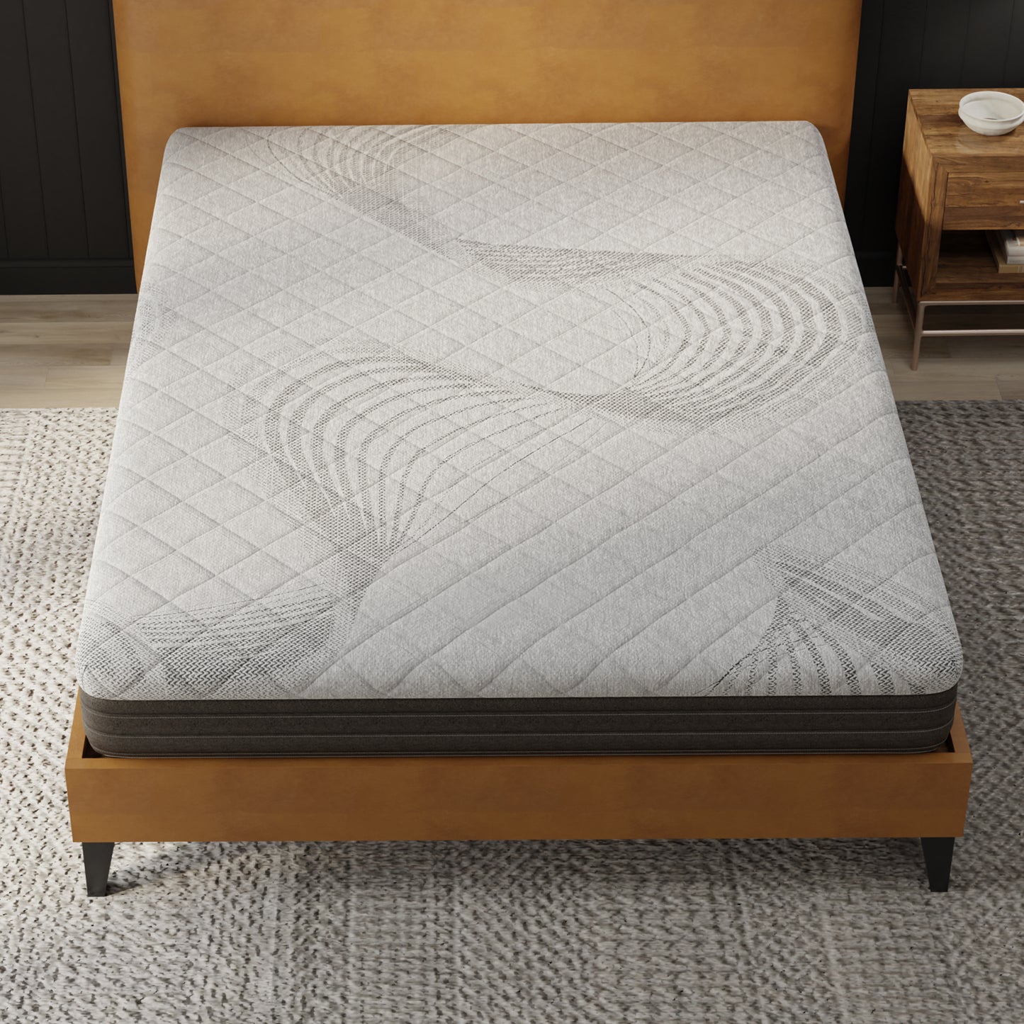 8” Essentials Comfort Reactive - Medium Firm