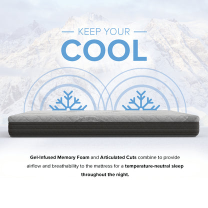 8” Essentials Comfort Reactive - Medium Firm