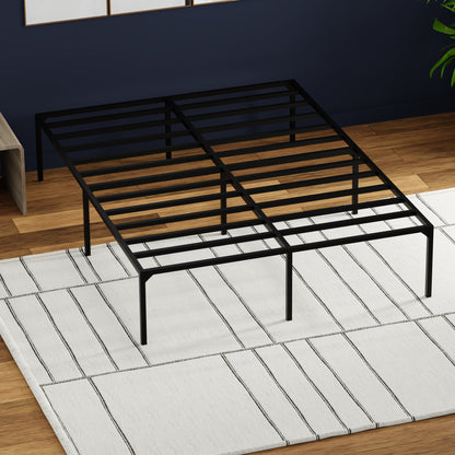 Metal Mattress Foundation with Removable Cover