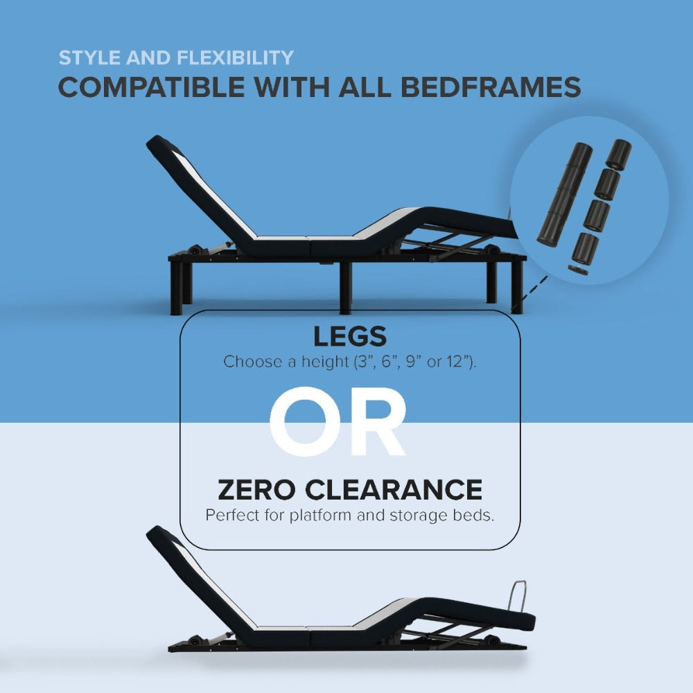 Adjustable deals bed clearance