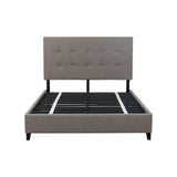 Tufted Upholstered Bed Frame